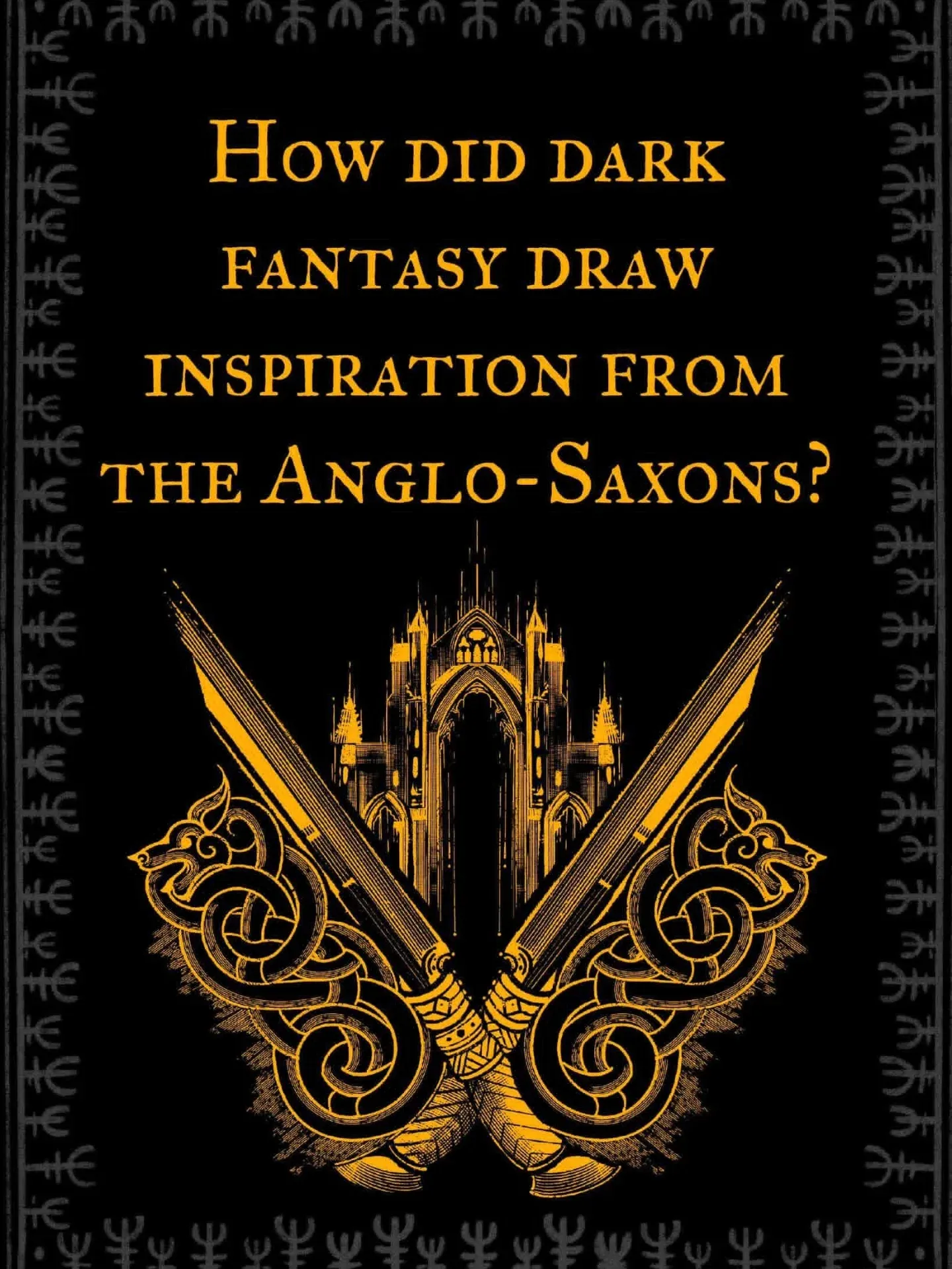 Anglo-Saxons and dark fantasy : carousel by @dyrmaor