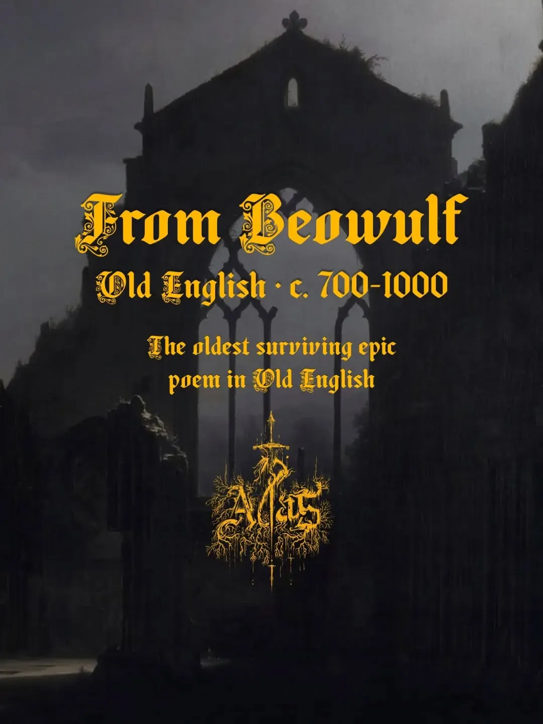 Old English inspiration : Beowulf and wyrd carousel
